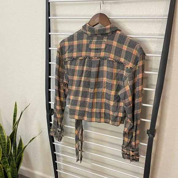 Free People We The Free Running Wild Wrap Top Size XS - Picture 6 of 8